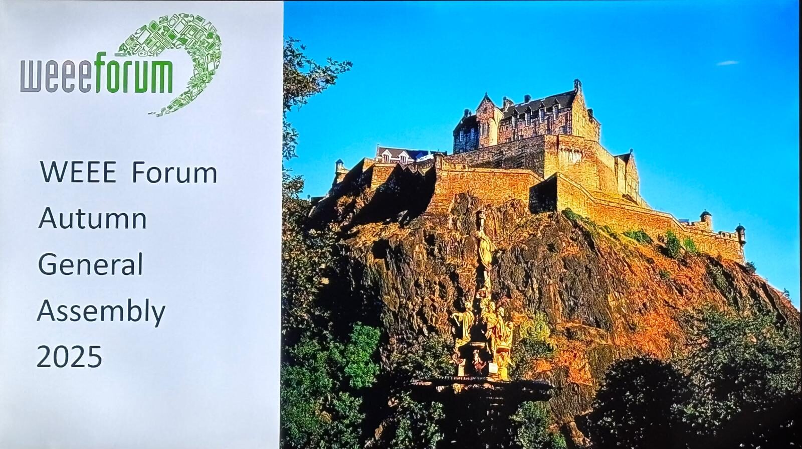 Weeeforum en Edimburgo